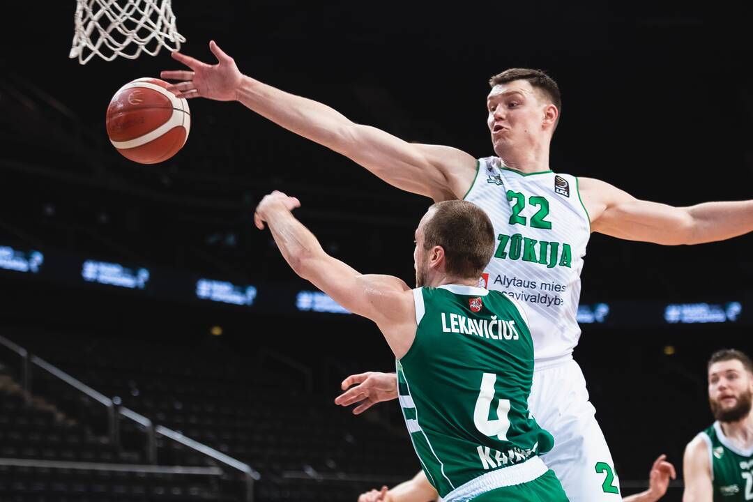 LKL: „Žalgiris“ – „Dzūkija“ 86:80