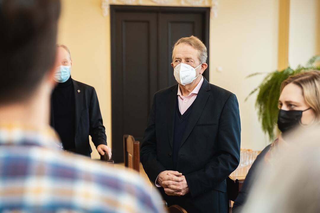 Diskusija su žurnalistais Arkivyskupijoje