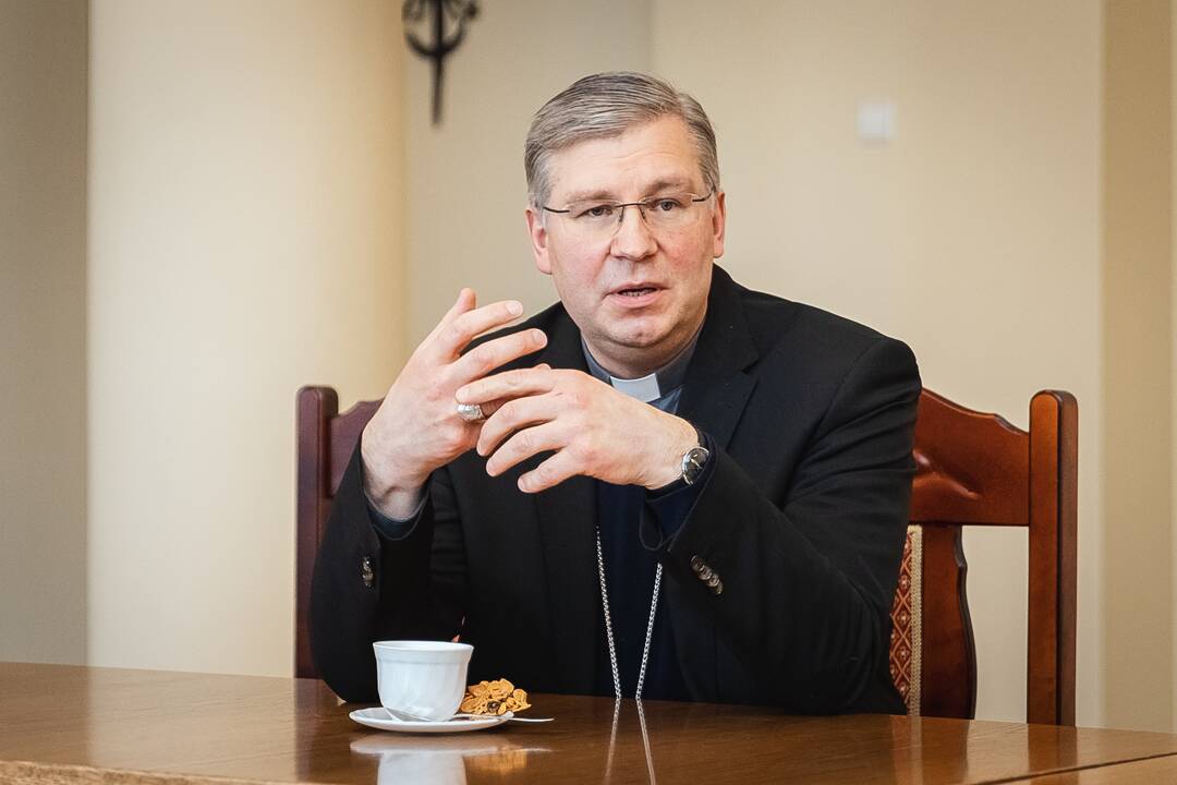 Diskusija su žurnalistais Arkivyskupijoje