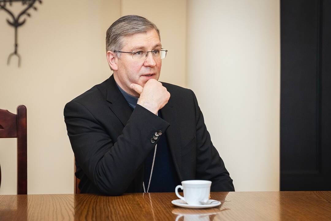 Diskusija su žurnalistais Arkivyskupijoje