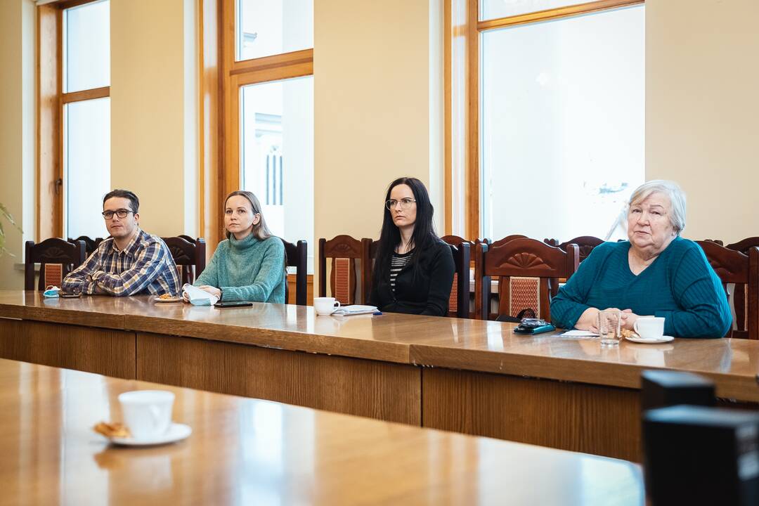 Diskusija su žurnalistais Arkivyskupijoje