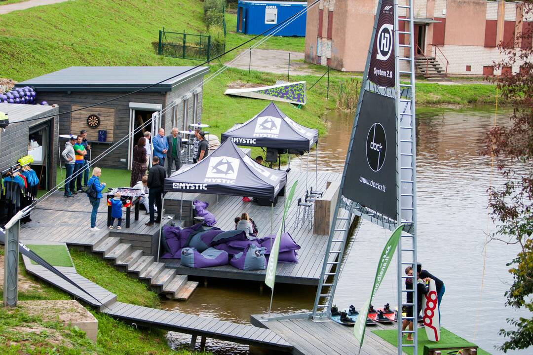 Vandenlenčių parkas Noreikiškėse