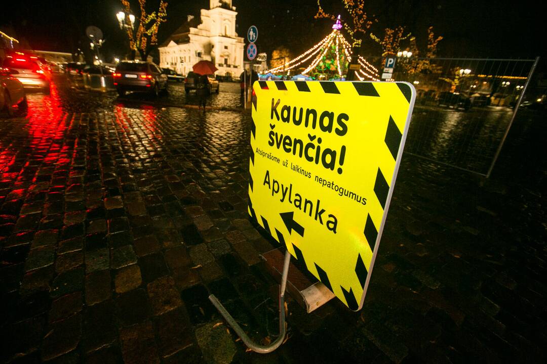 Kalėdų eglės įžiebimas