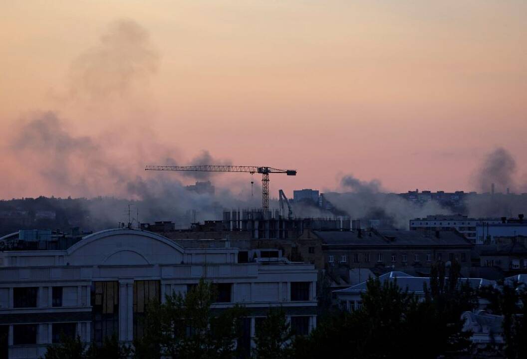 Rusija naktį smogė Ukrainos centriniam Kryvyj Riho miestui