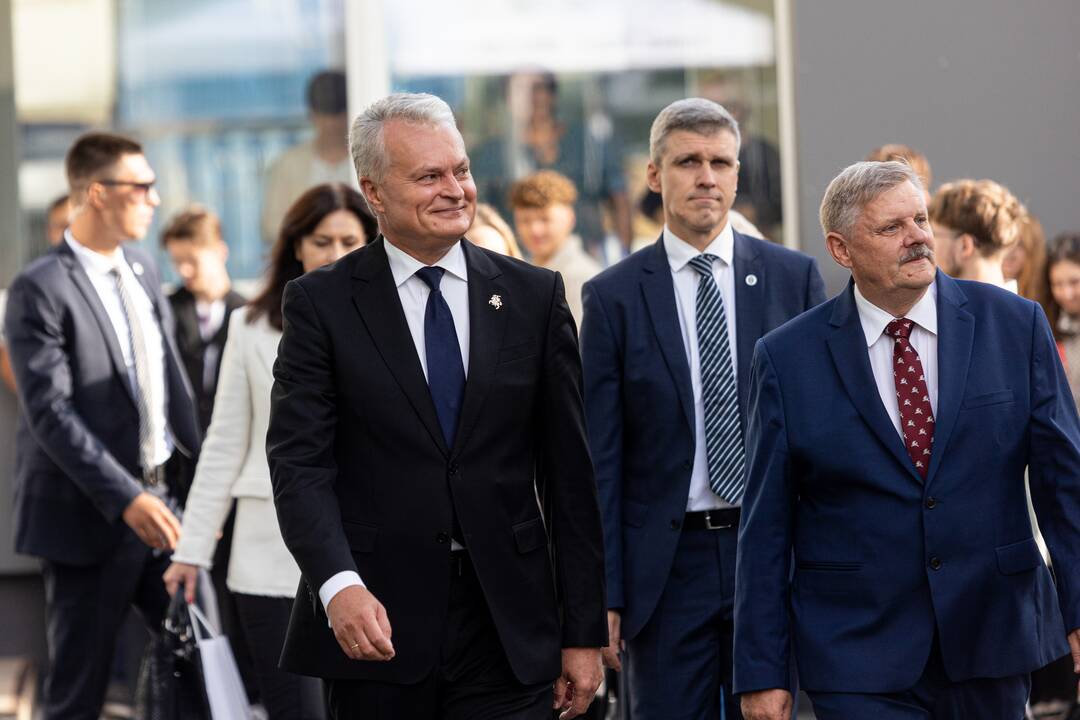 Rugsėjo 1-osios šventė Vilniaus Žirmūnų gimnazijoje
