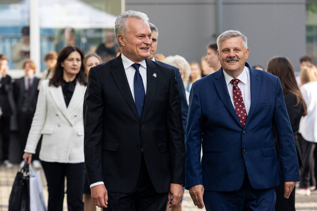Rugsėjo 1-osios šventė Vilniaus Žirmūnų gimnazijoje