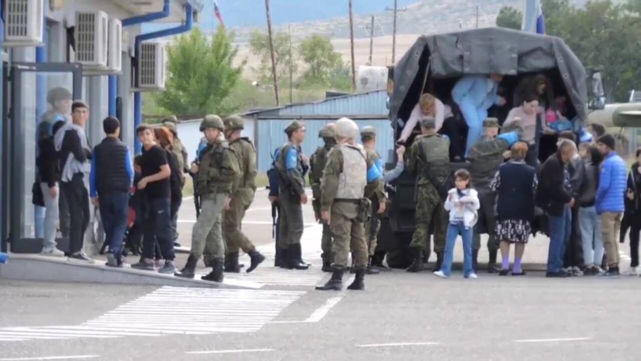 Armėnija sako nesiruošianti masinei evakuacijai iš Kalnų Karabacho