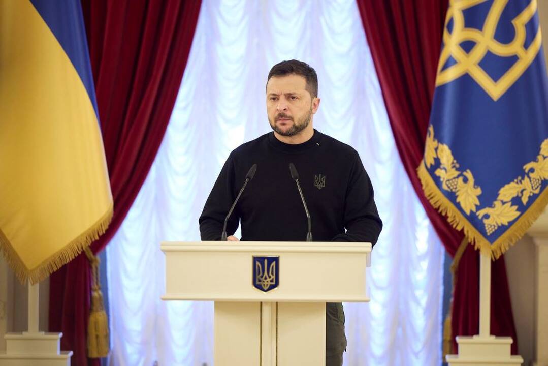 V. Zelenskis: Maidano protestai prieš dešimtmetį buvo pirmoji šiandieninio karo pergalė