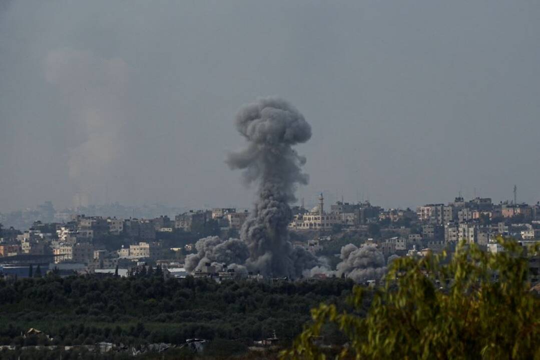 Į Izraelį iš Gazos Ruožo vėl paleistos raketos