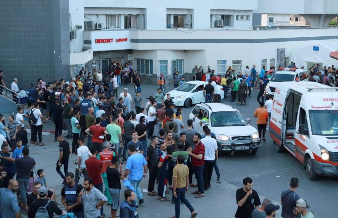 PSO: palestiniečių pareigūnai teigia negalintys perkelti pacientų į Gazos Ruožo pietus