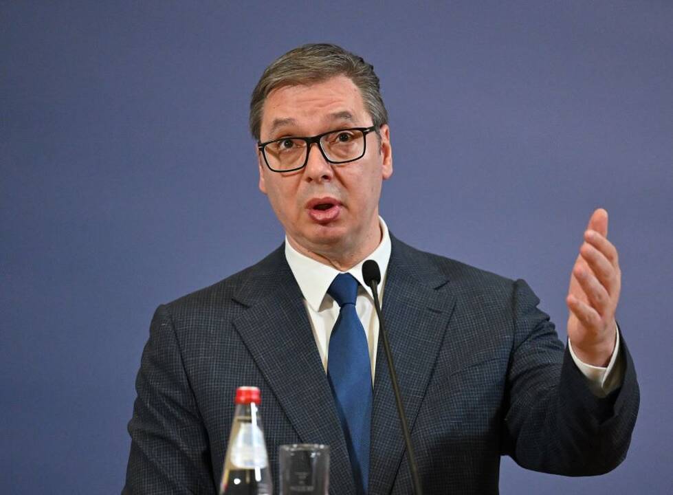 Serbijos prezidentas: nors Vakarai daro didelį spaudimą, mes nesiimsime sankcijų prieš Rusiją