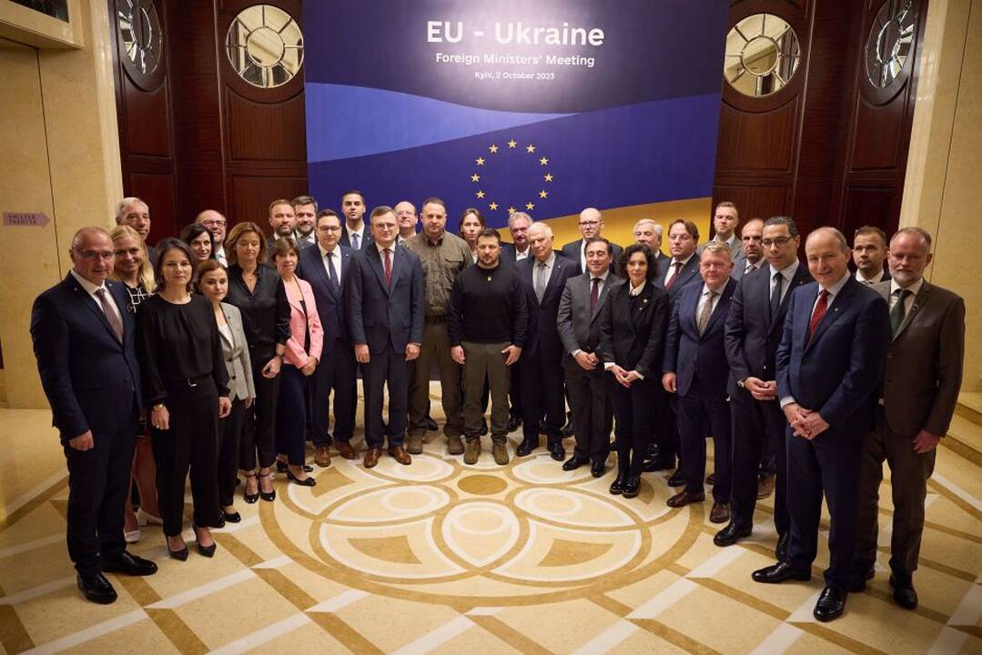 Istoriniame susitikime ES dar kartą patvirtino ilgalaikę paramą Ukrainai