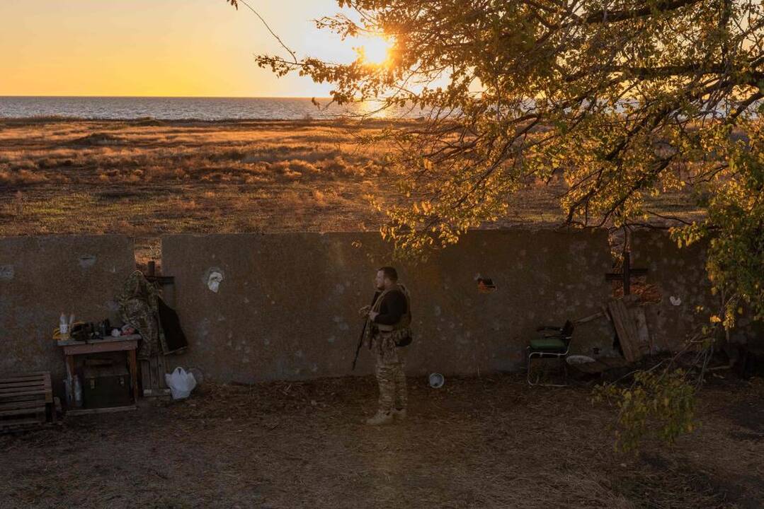 JAV analitikai: Rusijos vadovybė susiduria su dideliais sunkumais dėl Ukrainos veiksmų Dnipro krante
