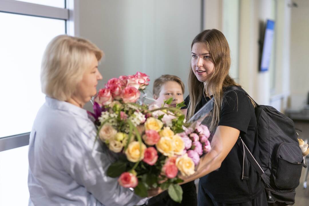 Iš universiados grįžo plaukikė K. Teterevkova