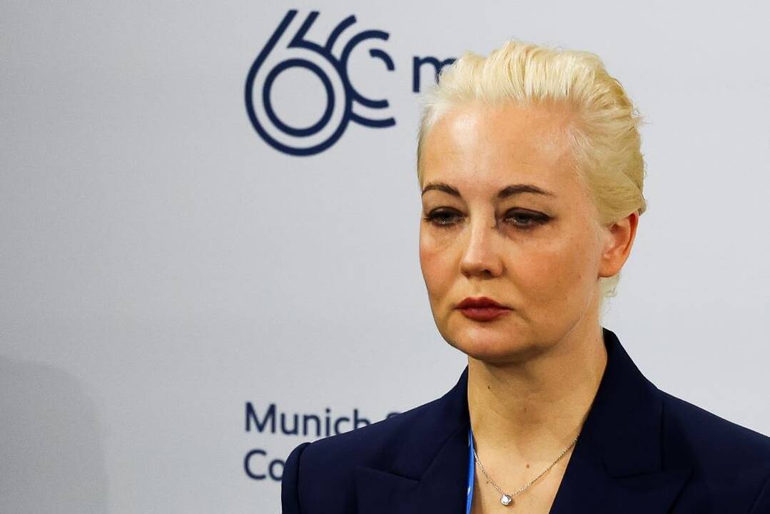 Po žinios apie A. Navalno mirtį pasisakė jo žmona