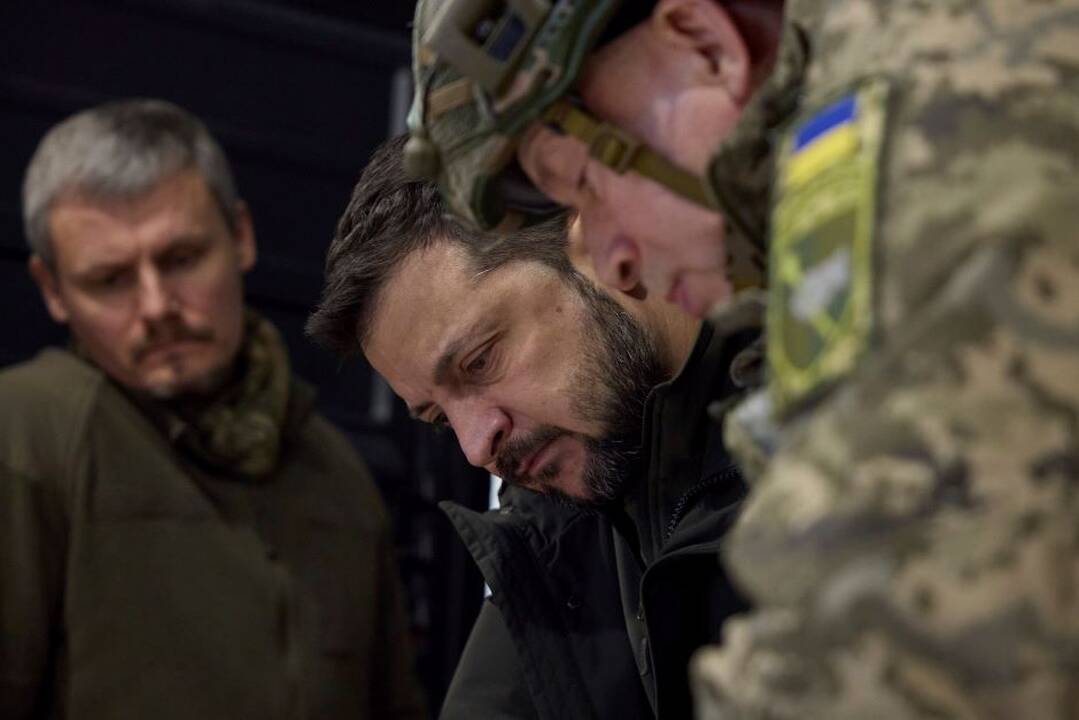 V. Zelenskis: prasidėjus žiemai Ukraina ruošiasi naujam karo su Rusija etapui