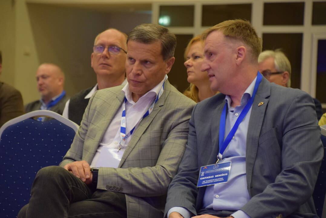 Konferencija: profesionalai iš visos Lietuvos susirinko aptarti viešojo transporto aktualijų.
