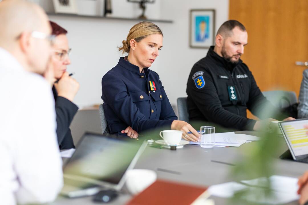 SAM spaudos konferencija dėl policijos informavimo apie psichikos sveikatos sutrikimus