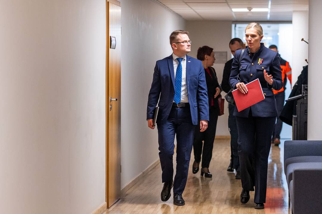 SAM spaudos konferencija dėl policijos informavimo apie psichikos sveikatos sutrikimus