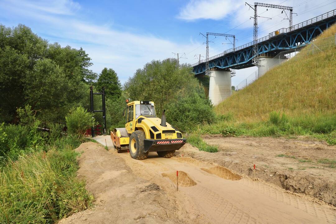 Dviračių takas Stasylų g.