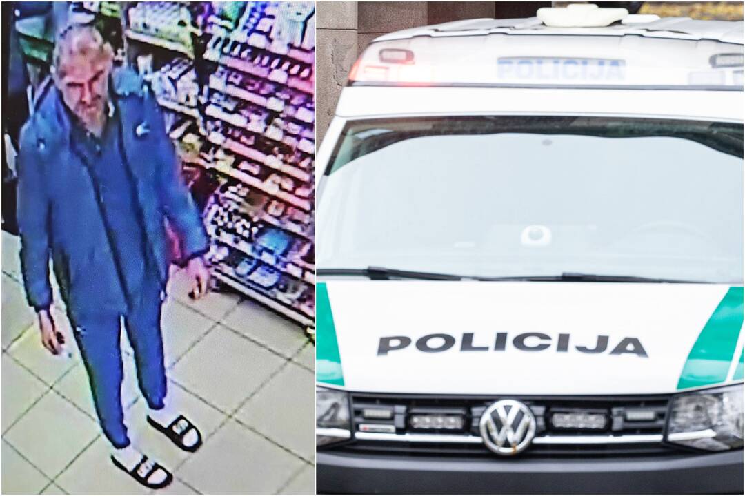 Pareigūnai prašo padėti atpažinti šį vyrą