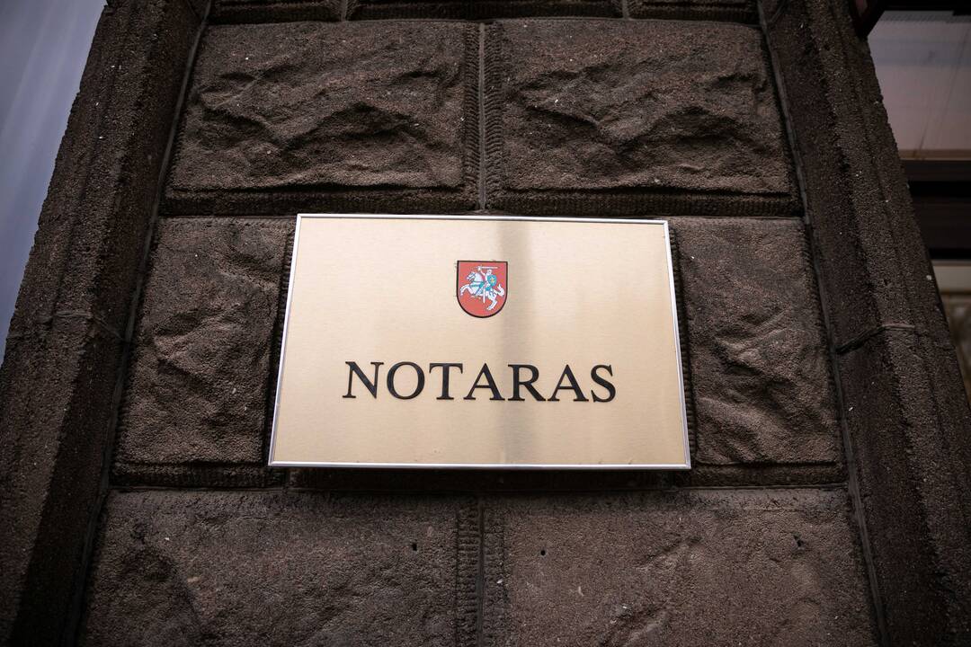 Siūloma, kad notaro paslaugomis galėtų pasinaudoti visų savivaldybių gyventojai