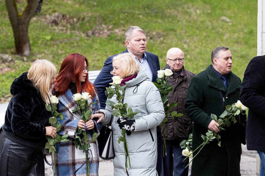 Vilniuje – G. Kirkilo laidotuvės