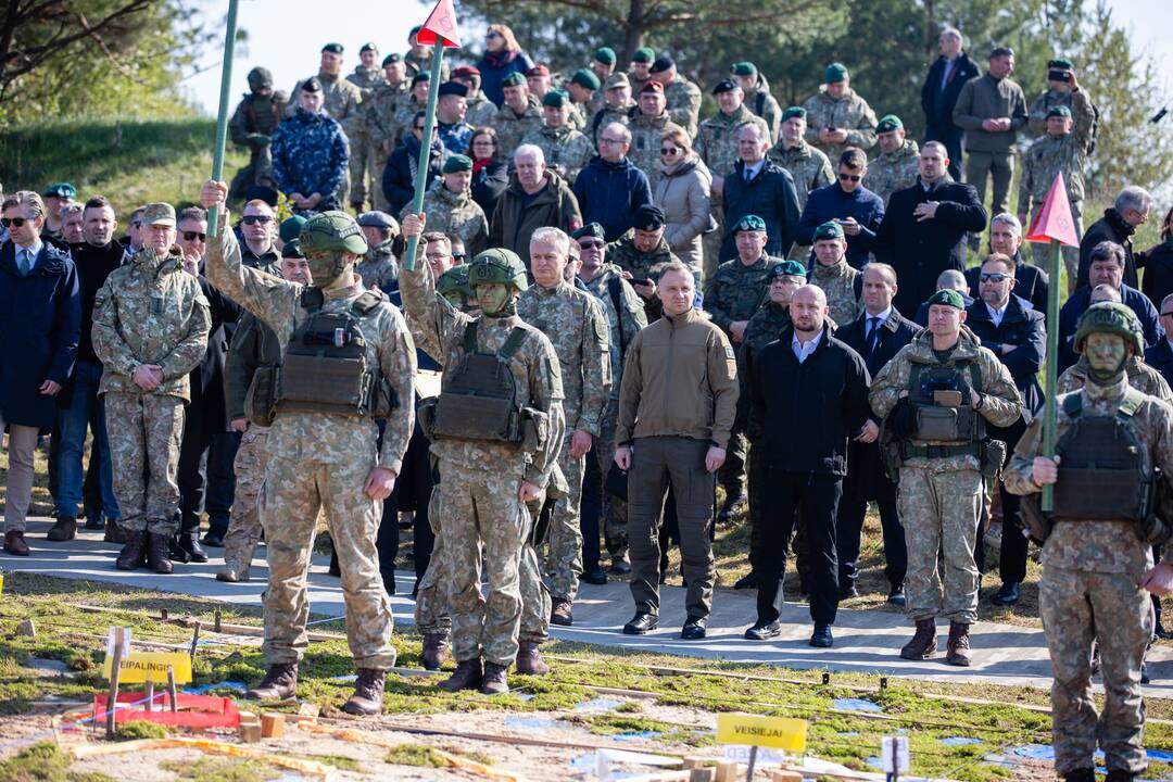 Bendros Lietuvos ir Lenkijos kariuomenės pratybos „Narsus Grifonas 24/II“