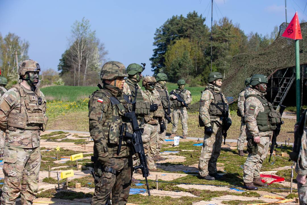 Bendros Lietuvos ir Lenkijos kariuomenės pratybos „Narsus Grifonas 24/II“