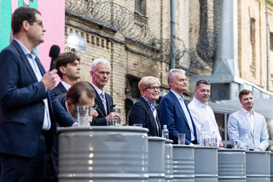 „Žinau, ką renku“ debatai su kandidatais į prezidentus