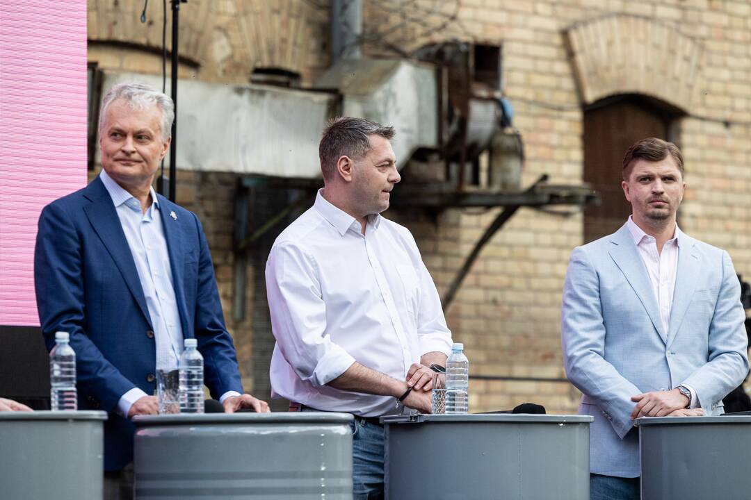 „Žinau, ką renku“ debatai su kandidatais į prezidentus