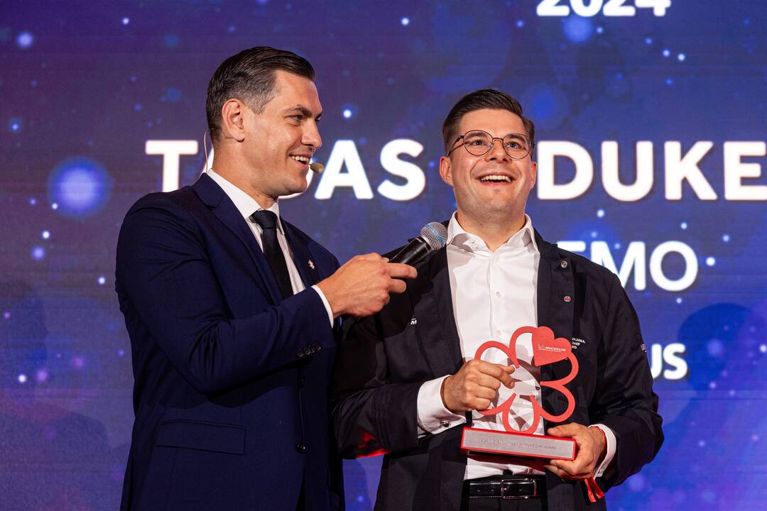 „Michelin“ gido įvertinimo paskelbimas