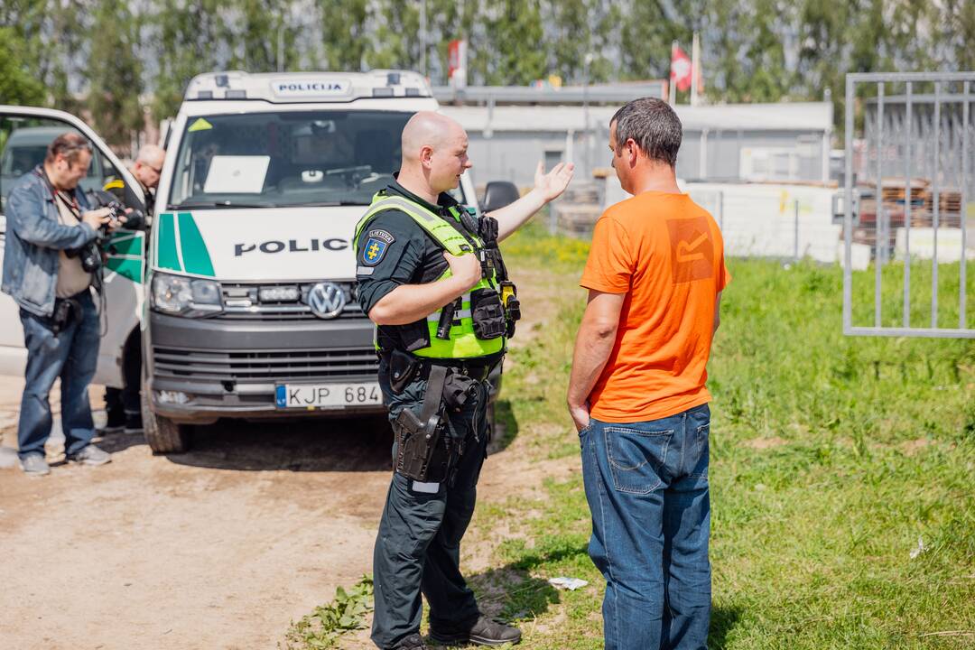 Vilniuje vyras užlipo ant mobiliojo ryšio operatoriaus bokšto