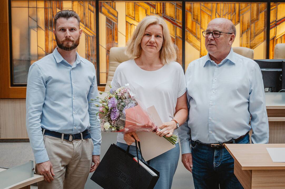 Apdovanojami Kauno šimtukininkai
