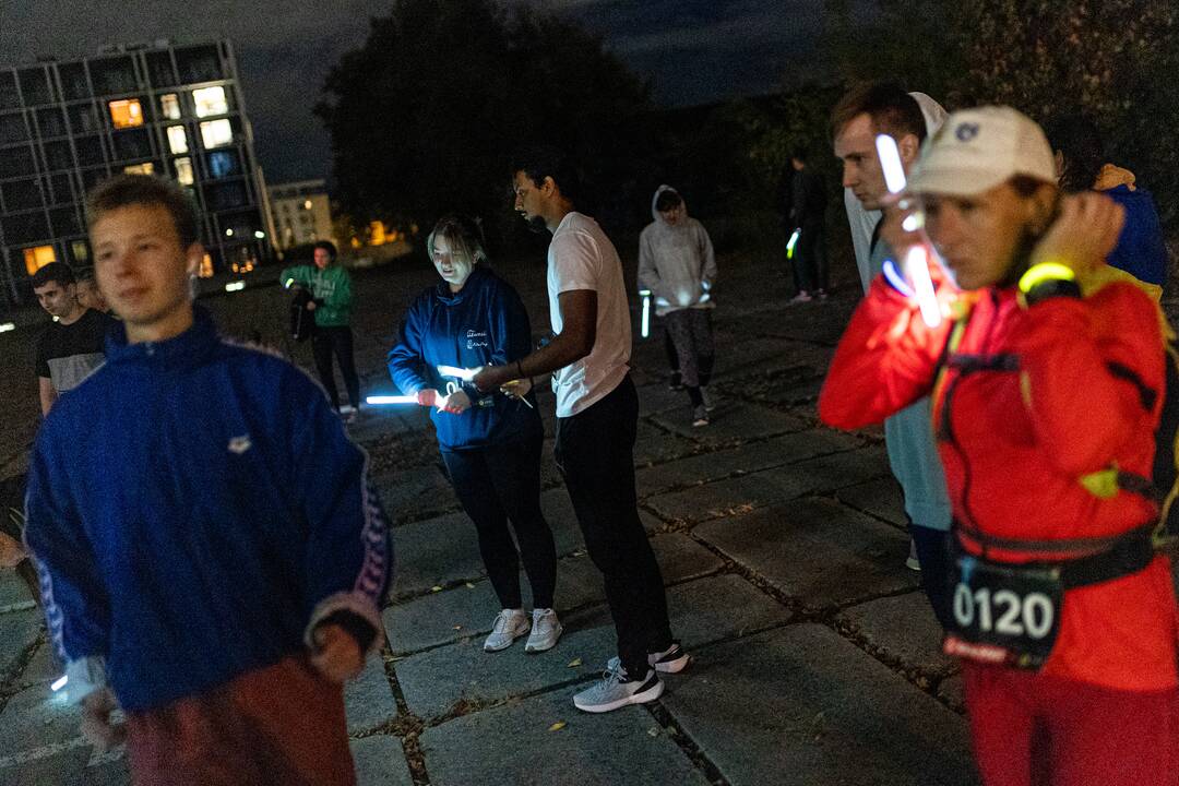 Labdaros bėgimas „Run for Light“ Vilniuje