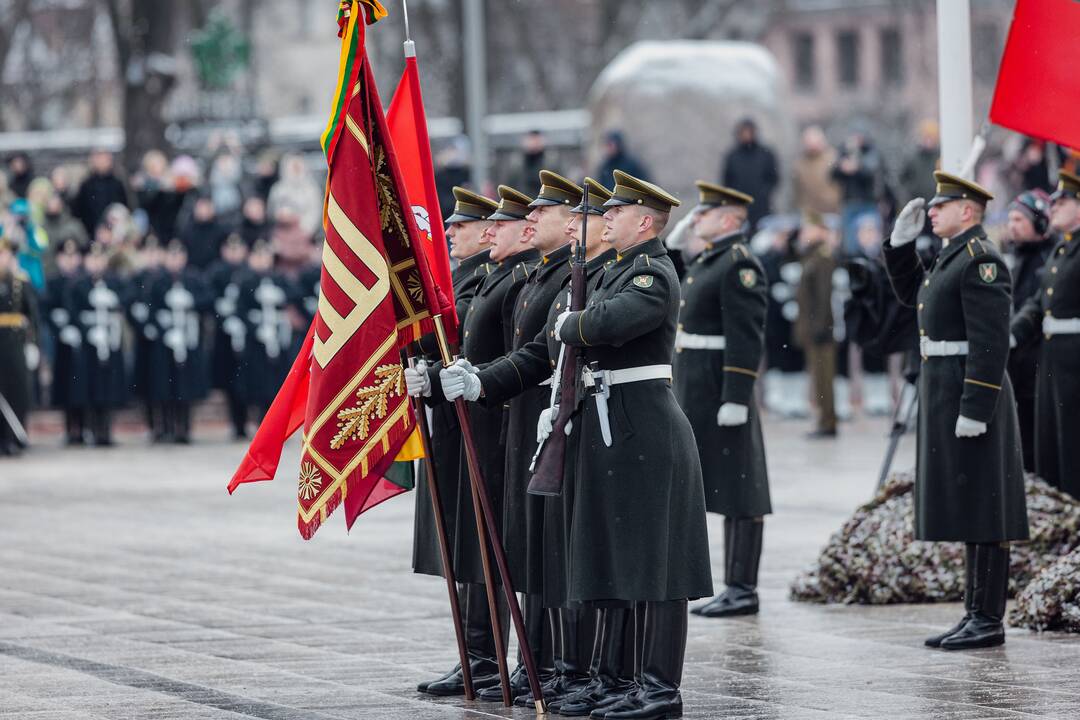 Vilniuje paminėta Lietuvos kariuomenės diena