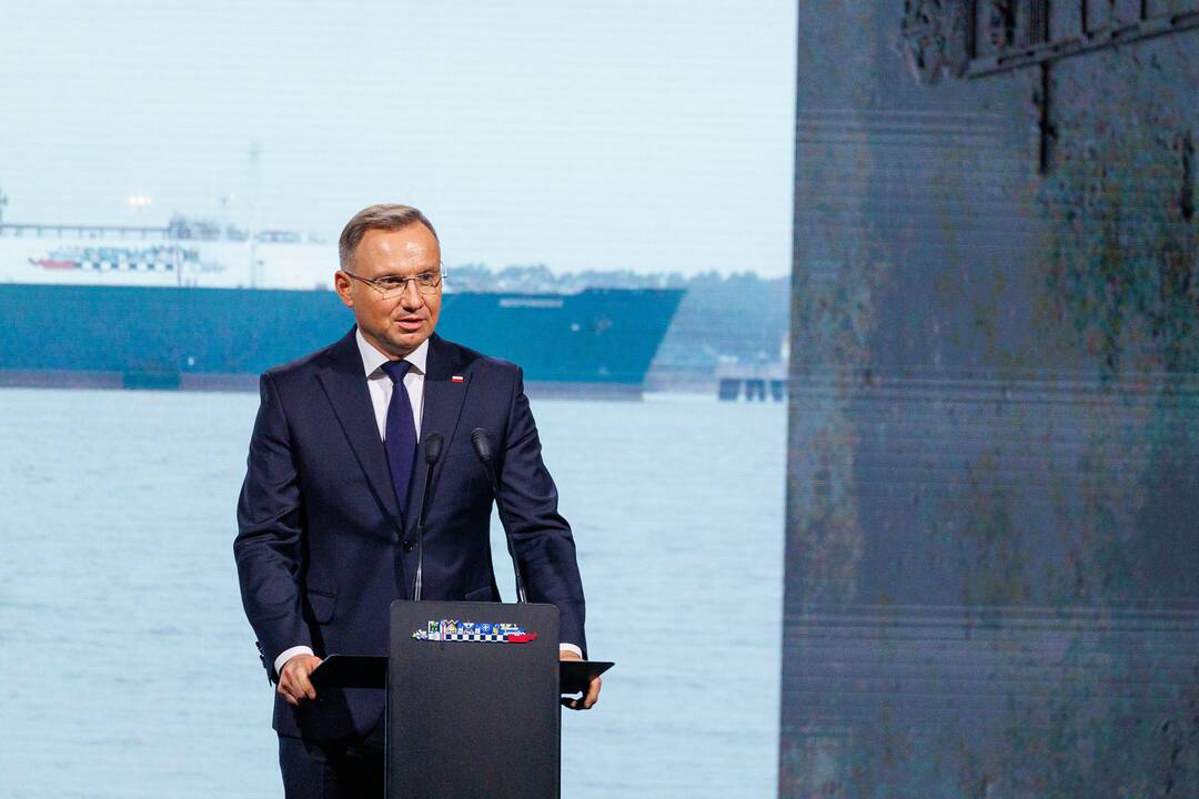 Laivo-saugyklos „Independence“ nuosavybės teisių perdavimo Lietuvai ceremonija