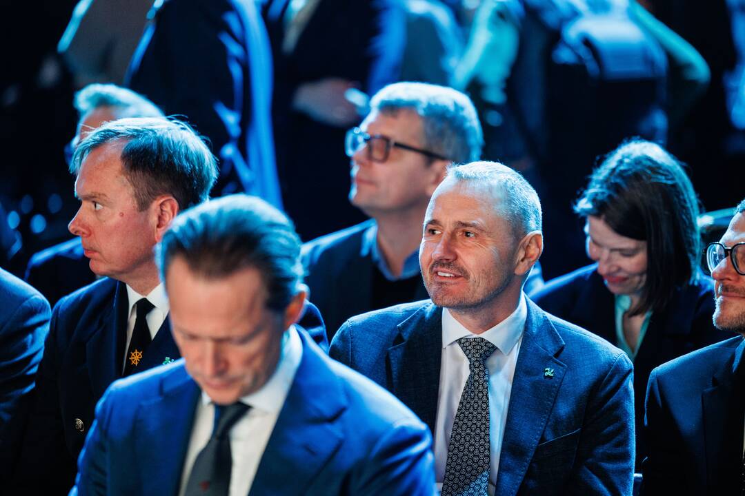 Laivo-saugyklos „Independence“ nuosavybės teisių perdavimo Lietuvai ceremonija