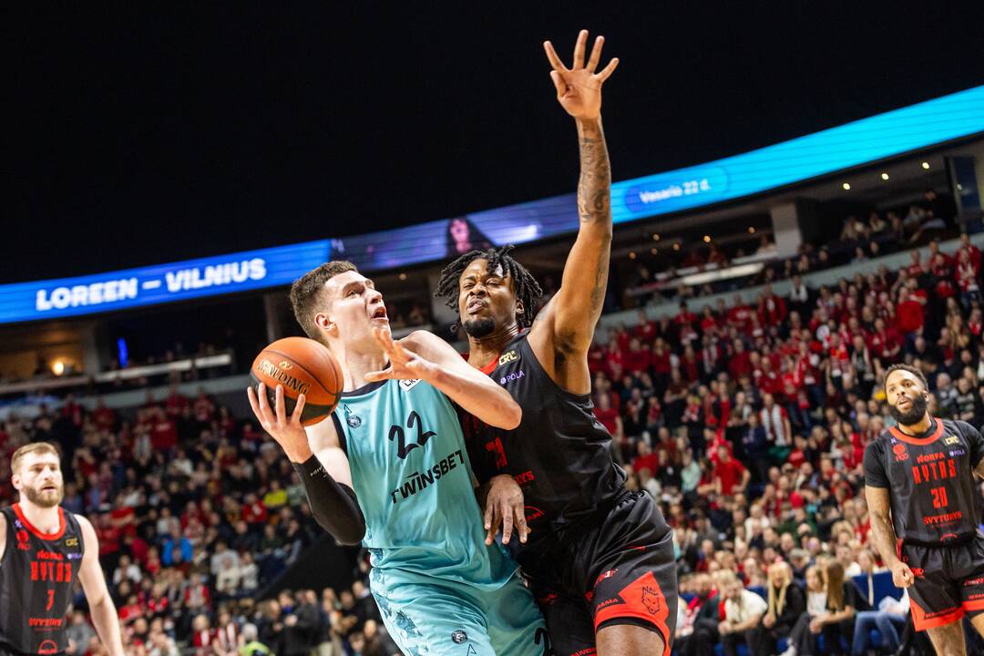 „Betsafe-LKL“ rungtynės: „Wolves Twinsbet“ – Vilniaus „Rytas“