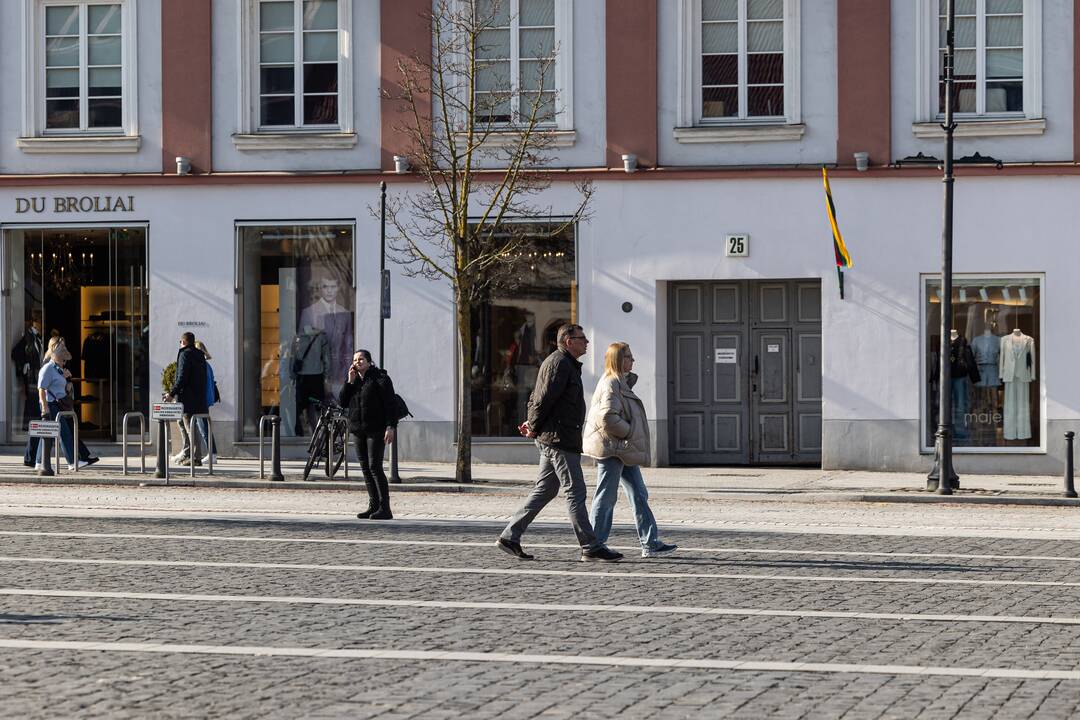 Vilniaus gatvės alsuoja pavasariu