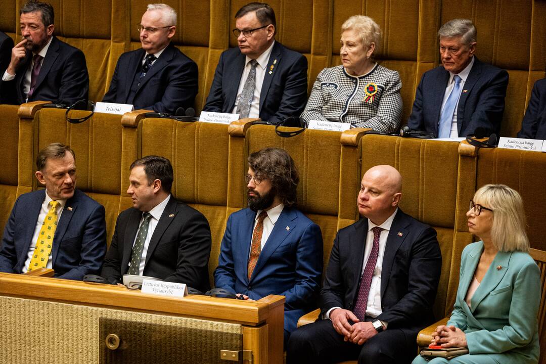 Kovo 11-osios iškilmingas minėjimas Seime