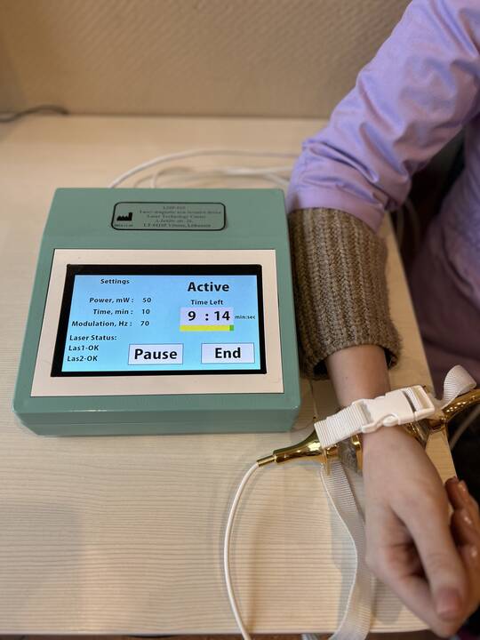 Klinikos „Testas“ haloterapijos kompleksas yra bene vienintelis Klaipėdoje, kur druskų koncentracija yra reguliuojama.
