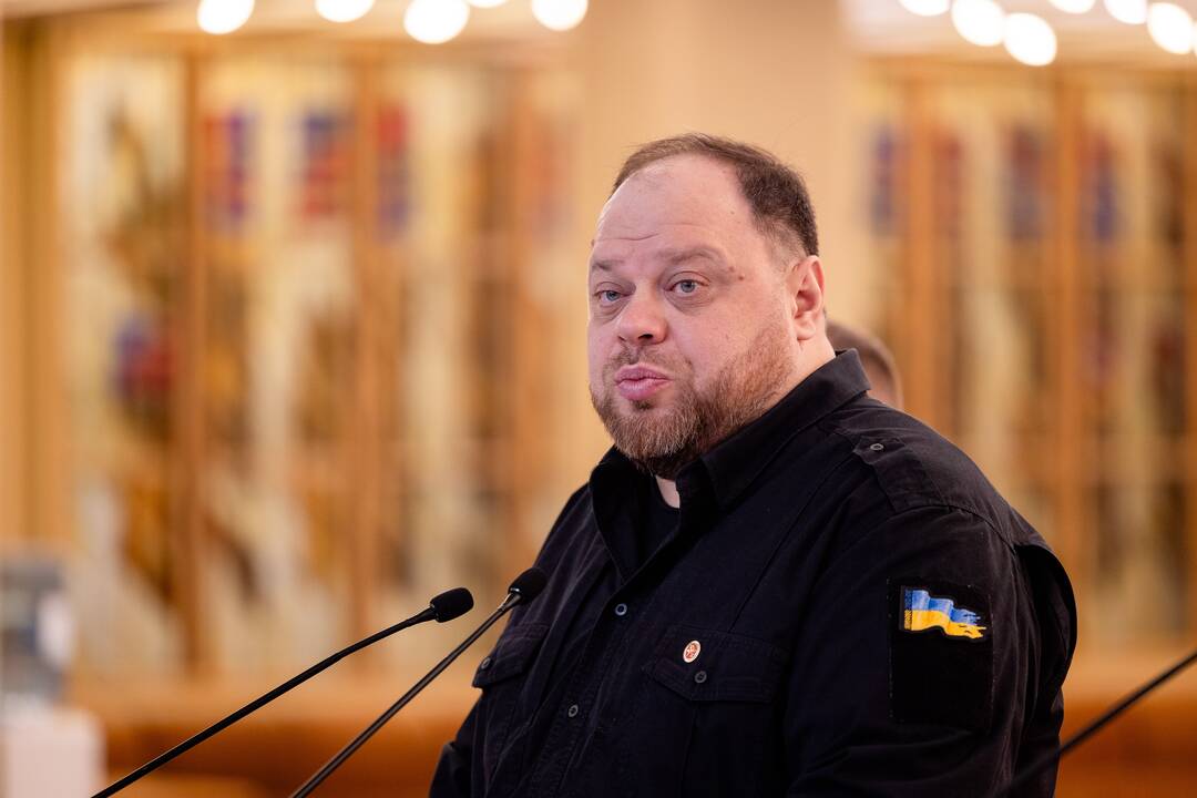Seime lankėsi Ukrainos Aukščiausiosios Rados pirmininkas R. Stefančukas