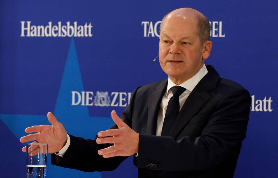 O. Scholzas: apdairumas dėl „Taurus“ raketų neturėtų būti traktuojamas kaip neryžtingumas