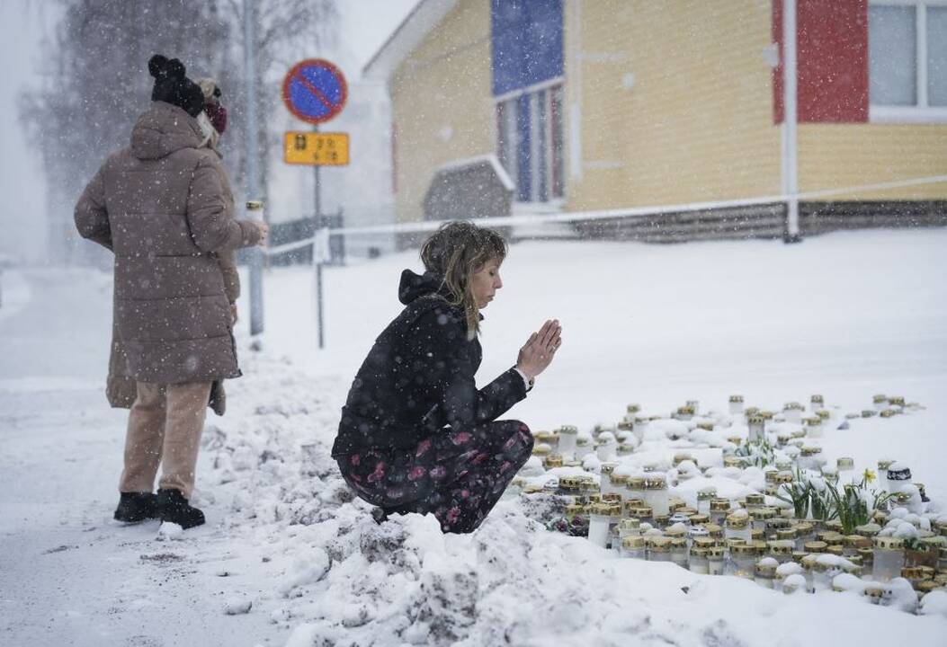Suomijos policija: tikėtina, kad mokykloje surengtos šaudynės buvo suplanuotos