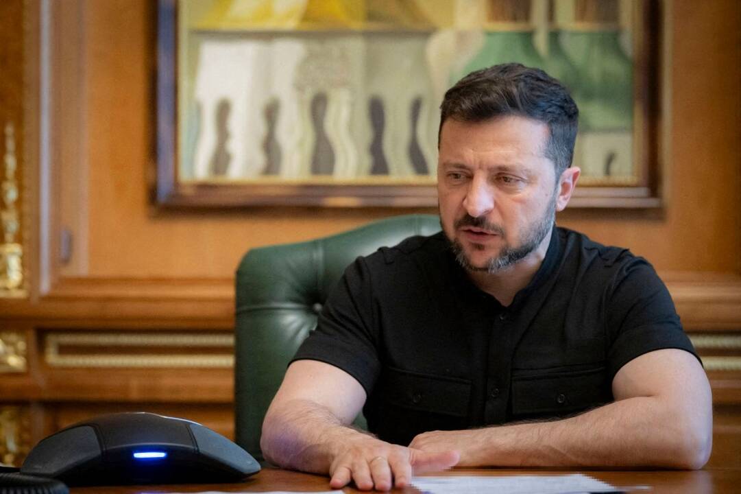 Zelenskis dalyvaus Didžiojo septyneto viršūnių susitikime Kanadoje