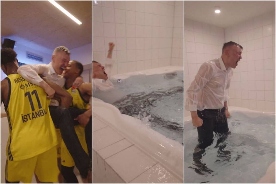 „Fenerbahče“ atšventė audringai: Jasikevičius atsidūrė sūkurinėje vonioje