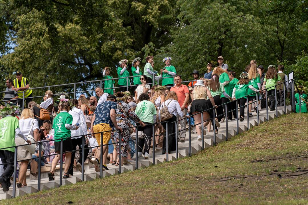 Kaune prasideda šimtmečio Lietuvos dainų šventė