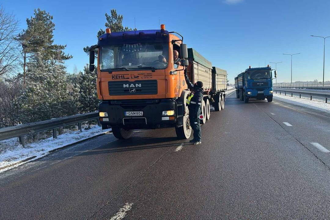 Per savaitę uostamiestyje – devyni neblaivūs vairuotojai