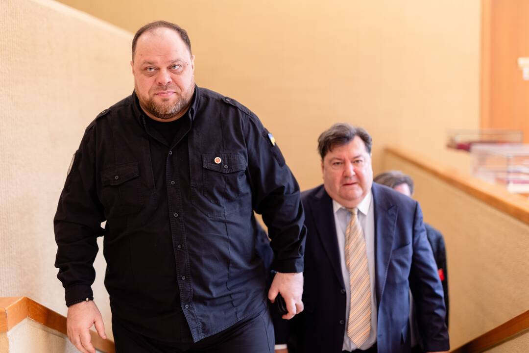 Seime lankėsi Ukrainos Aukščiausiosios Rados pirmininkas R. Stefančukas